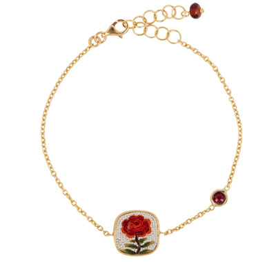 Le Sibille Micromosaic Rose Bracelet