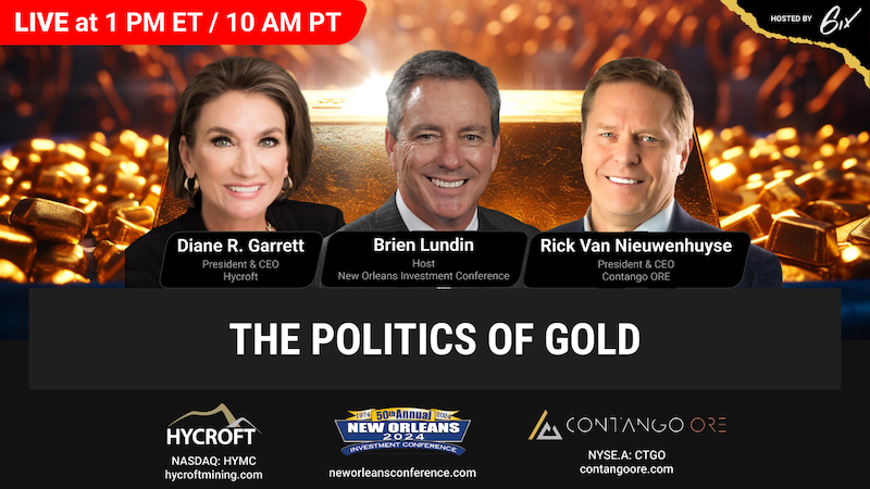 Promo image for The Politics of Gold webinar