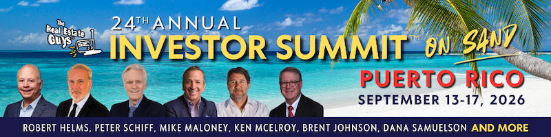 Banner for Investor Summit on Sand
