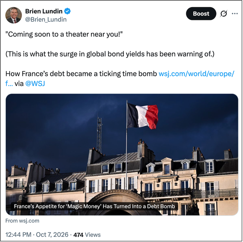 Brien Lundin Tweet