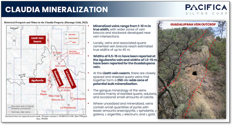 Again, great on the face of it, but consider that none other than First Majestic, Silvercorp, Vizsla Silver and Eric Sprott — what you might call the “Mount Rushmore of silver” — all participated in the financing, alongside new institutional investors.  In addition to all of this, we’ve seen substantial buying in the market recently by not only insiders, but also new investors and funds. This high-caliber backing provides not just capital, but strategic alignment and credibility, positioning Pacifica to execute aggressively with lower jurisdictional risk and a clear path to unlocking value.