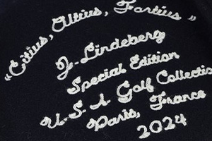 J. Lindeberg X Golden Bear Varsity Jacket