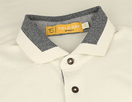 Field Day Francis 4 Button Pocket Shirt in Fawn Heather