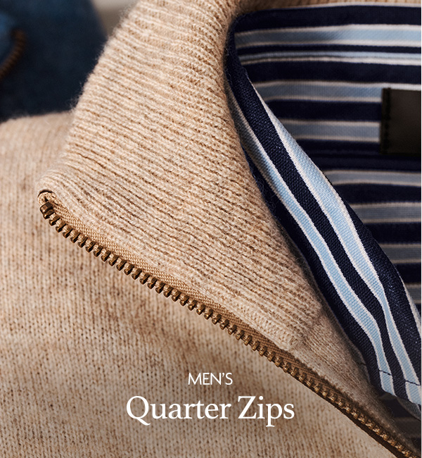 All In on Quarter Zips