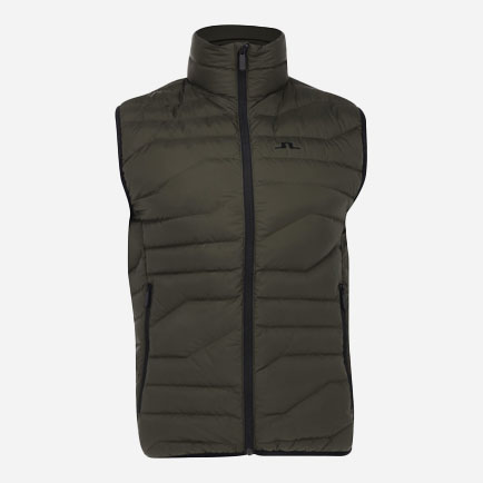 J. Lindeberg Cliff Light Green Vest