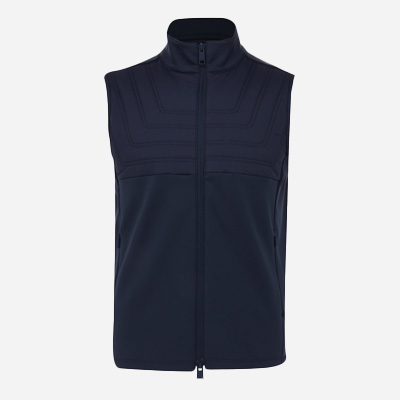 Quilted Hybrid Stretch Vest