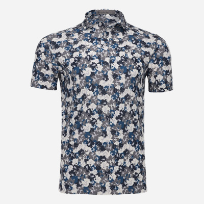 Camo Floral Tech Pique Shirt