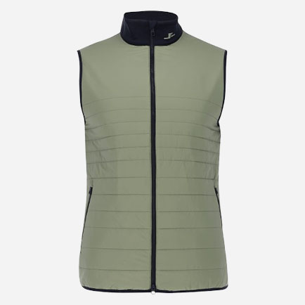 J. Lindeberg Martino Quilt Hybrid Vest