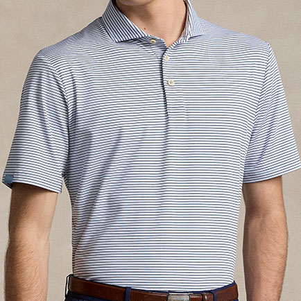 RLX Ralph Lauren Lightweight Airflow White Stripe