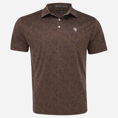 Quiet Golf Monogram Paisley