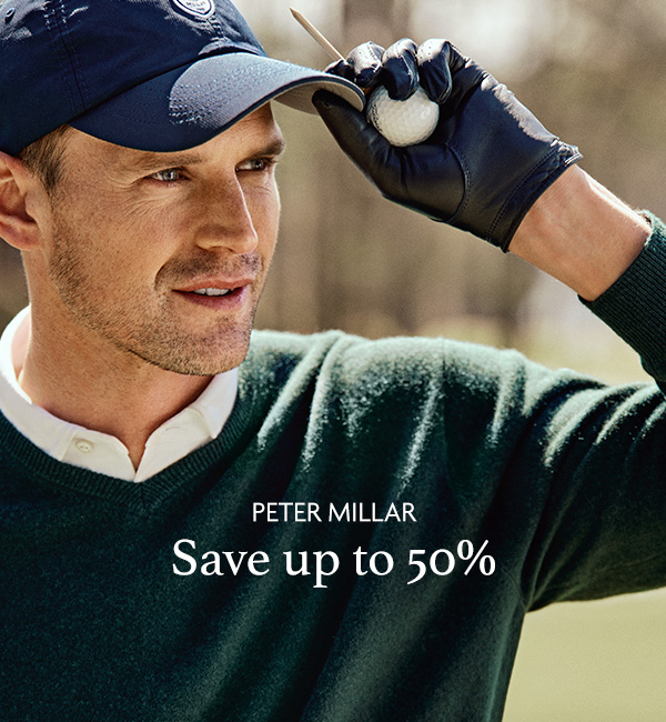 Up to 50% Off Peter Millar