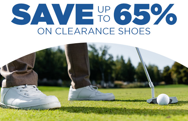 Save up to 65% on Clearance Shoes