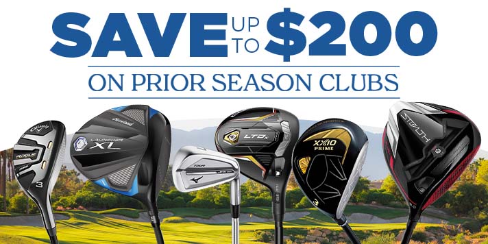 Save up to $200 on Prior Season Clubs