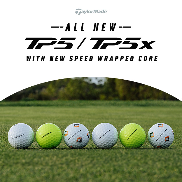 New TaylorMade TP5 Golf Balls