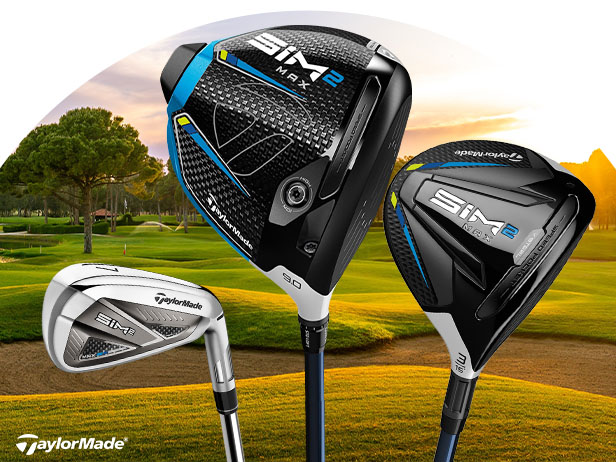 Save up to $230 on select TaylorMade Sim 2 Max clubs