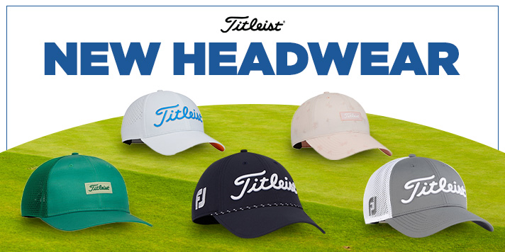 New Headwear from Titleist