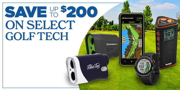 Save up to $200 on Select Models of Golf Tech