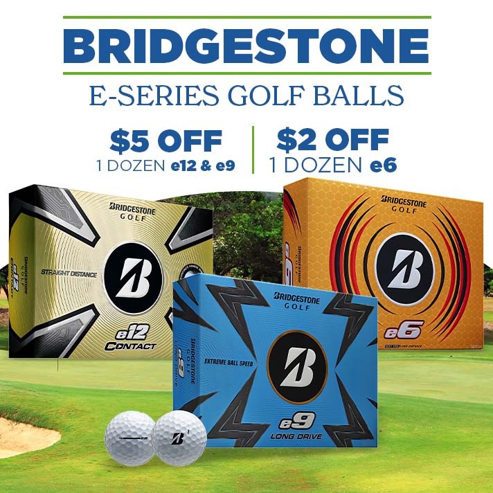 Save up to $5 on Select Bridgestone e-Series Golf Balls