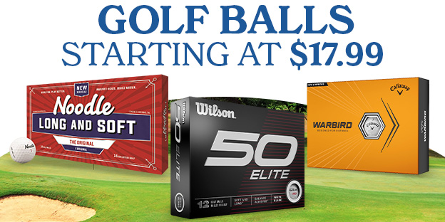 Golf Balls Starting at $17.99