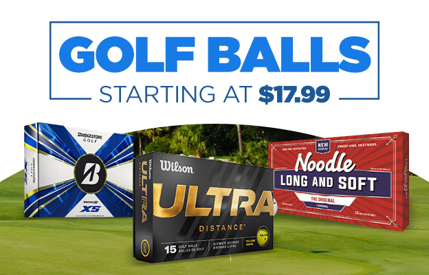 Golf Balls Starting at $17.99