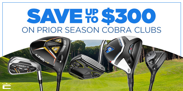 Save up to $300 on Cobra Prior Season Clubs