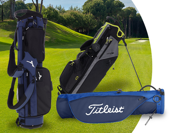 New golf bags Starting at $99.99