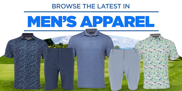 Browse the latest in Men's Apparel