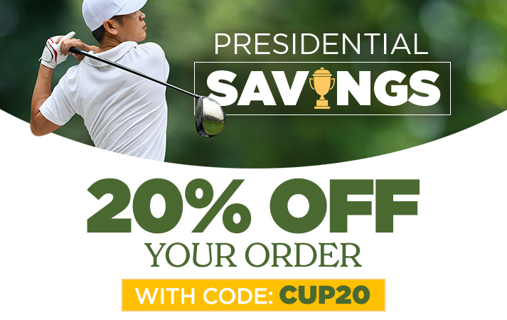 Presidential Savings - 20% Off Your Order with Code: CUP20