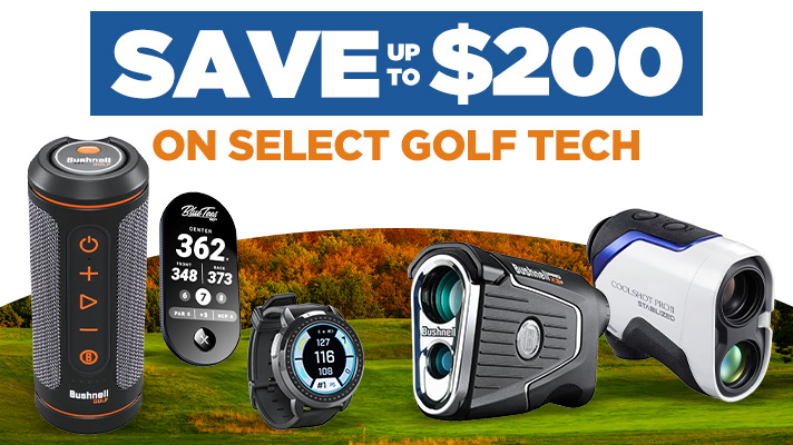 Save up to $200 on Golf Tech