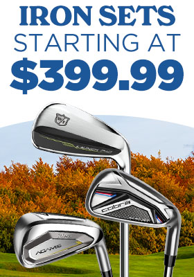 Iron Sets Starting at $399.99