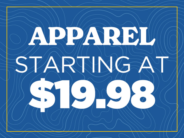 Apparel Starting at $19.98