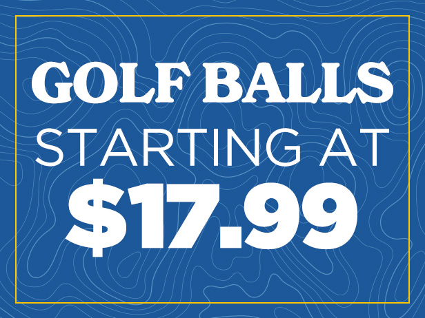 Golf Balls Starting at $17.99