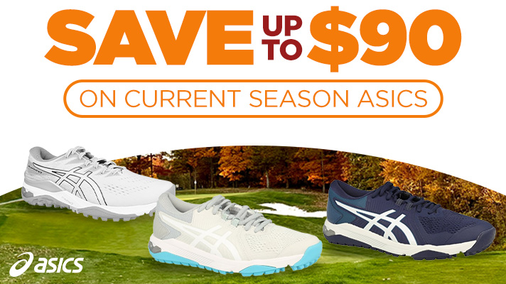 Save up to $90 on Current Season Asics