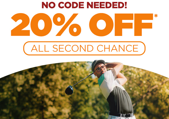 20% Off All Second Chance | No Code Needed