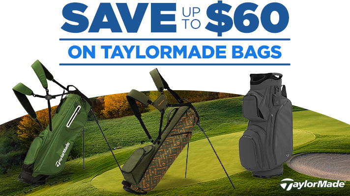 Save up to $60 on TaylorMade Bags