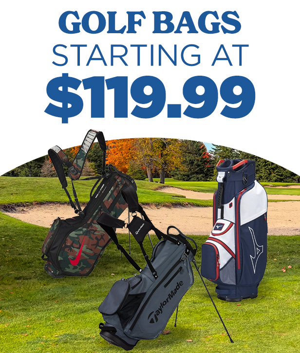 Golf Bags Starting at $119.99