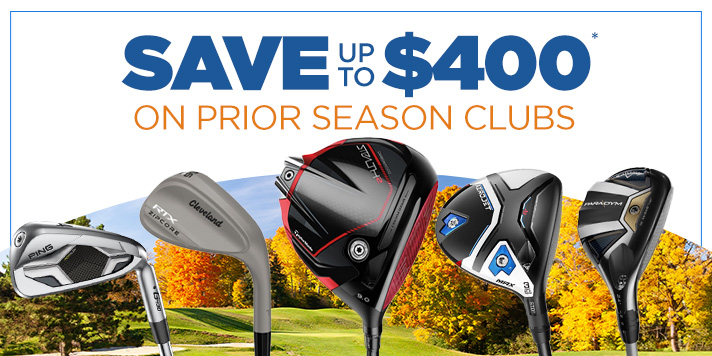 Prior Season Clubs - Save up to $400