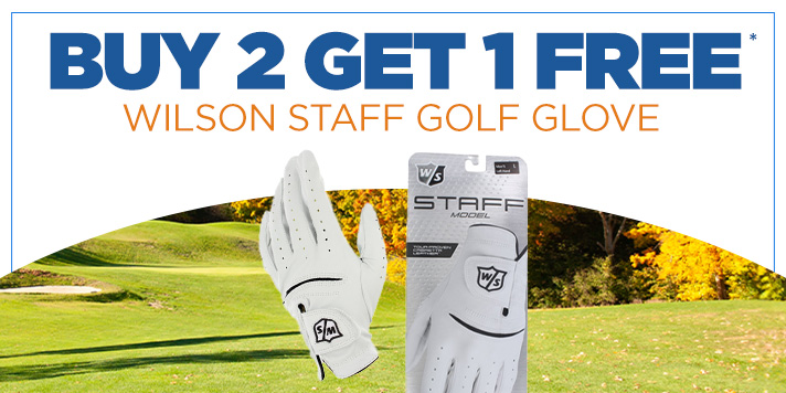 Buy 2 Get 1 Free Wilson Staff Golf Glove