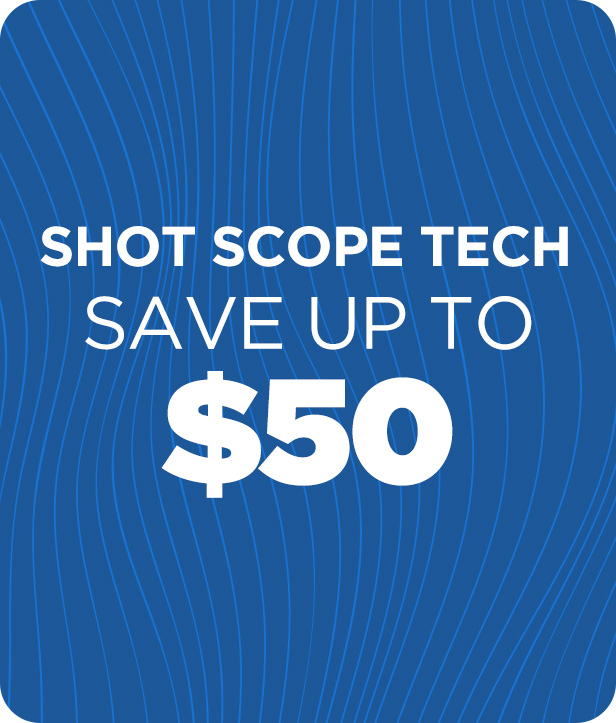 Shot Scope Tech Savings - Save Up to $50