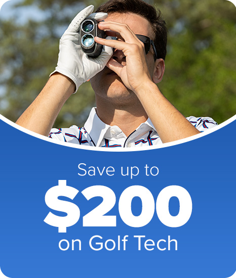 Save Up to $200 on Golf Tech