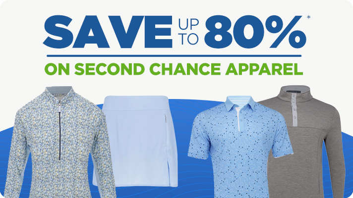 Save up to 80% on Second Chance Apparel