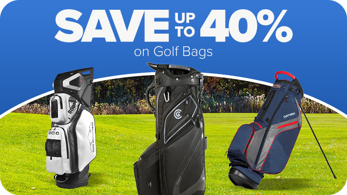 Save up to 40% on Golf Bags