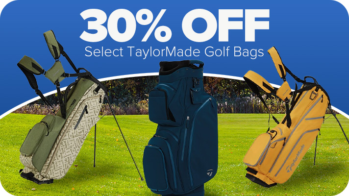 30% off Select TaylorMade Golf Bags