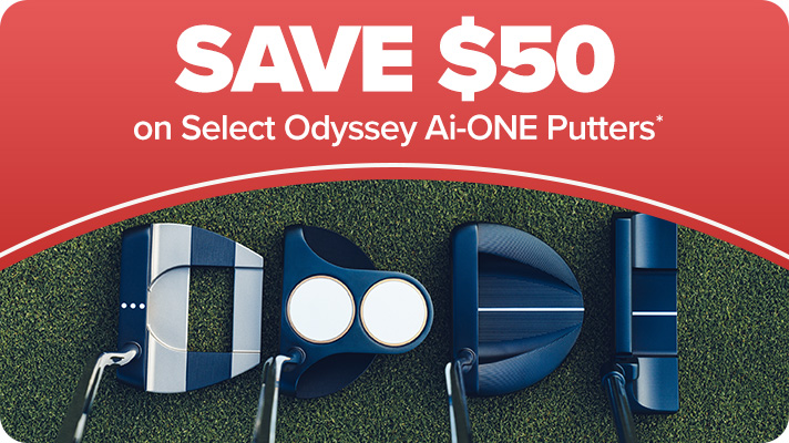 Save $50 on Select Odyssey Ai-ONE Putters