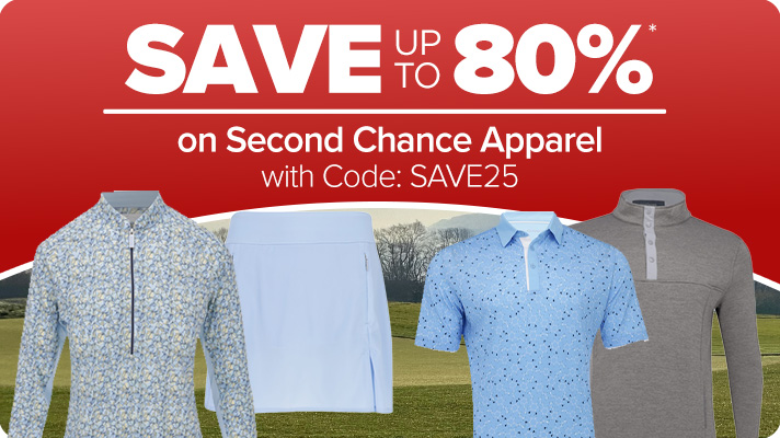 Save up to 80% on Second Chance Apparel with code: SAVE25