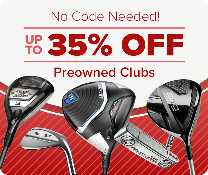 Up to 35% Off Preowned Clubs - No Code Needed