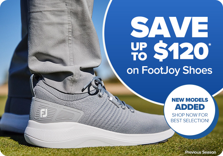 Save up to $120 on FootJoy Shoes