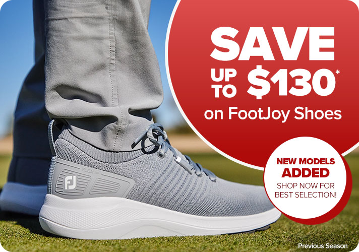 Save up to $130 on FootJoy Shoes