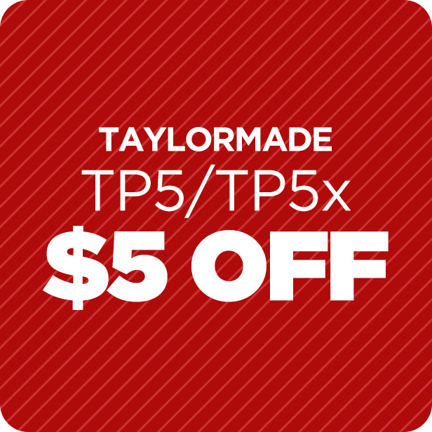 TaylorMade TP5/TP5x $5 Off