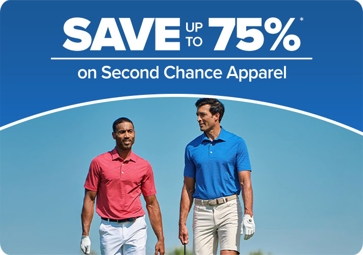 Save up to 75% on Second Chance Apparel